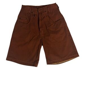 Women’s brown jean shorts.wp1207